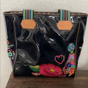 Consuela Poppy Black classic tote